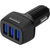 多摩電子工業 USBカーチャージャー 7．2A 3ポート ブラック TK139UK-イメージ1