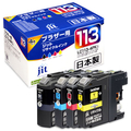 JIT リサイクルインクカートリッジ 4色パック(BK/C/M/Y) JIT-B1134P