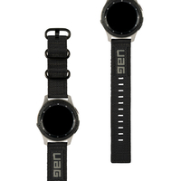 URBAN ARMOR GEAR Galaxy Watch 46mm用バンド NATO ECO ブラック UAG-GWLNE-BK
