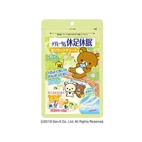 ラクール薬品販売 メディータム 休足休眠 リラックマ グリーン 6枚入 FCM1950