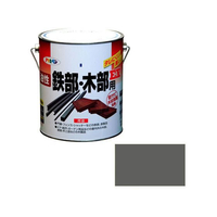 アサヒペン 油性鉄部木部用EX 1.6L グレー FC662NV