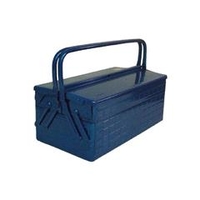 トラスコ中山 TRUSCO　2段式工具箱　412X220X289　ブルー GL-410-B