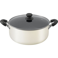 アイリスオーヤマ ダイヤモンドコート 両手なべ28cm ホワイト FCE259Y-DIS-P28