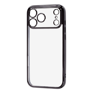 レイ・アウト iPhone 18 Pro Max用 / 17 Pro Max用  / ソフトケース 精密設計 フレームメッキ / ブラック RT-P59PFC2/BM-イメージ1
