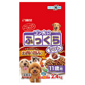 サンライズ ゴン太のふっくらソフト 11歳以上用 2．4kg ｺﾞﾝﾀﾉﾌﾂｸﾗｿﾌﾄ11ｻｲ2.4KG-イメージ1