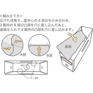 リヒトラブ Roomy ボックスファイル A4 ロータイプ ピンク FC225MR-F290-12-イメージ7