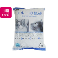 ペットプロジャパン ペットプロ ブルーの紙砂 6L 7袋 FCD710M