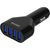 多摩電子工業 USBカーチャージャー 9．6A 4ポート ブラック TK140UK-イメージ1