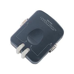 サンワサプライ コンパクト切替器(シリアル用) SWCP21SP-イメージ1