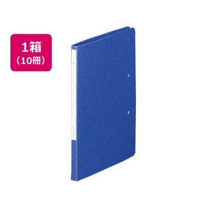 リヒトラブ パンチレスファイルZ式A4(A3・2ツ折)とじ厚12mm藍 10冊 1箱(10冊) F836038-F307-イメージ1