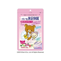 ラクール薬品販売 メディータム 休足休眠 リラックマ ピンク 6枚入 FCM1951