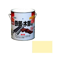アサヒペン 油性鉄部木部用EX 1.6L アイボリー FC663NV
