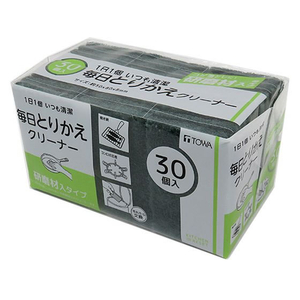 東和産業 KR毎日取替えクリーナー研磨材入30個付き FC767TE-イメージ1