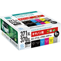 エコリカ BCI-371XL+370XL/6MP互換リサイクルインクカートリッジ 6色パック ECI-C371XL-6P