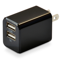JTT USB充電器 ブラック CUBEAC224BK