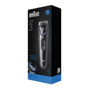 BRAUN ビアードトリマー ブラック＆ブルー BT3520-イメージ2