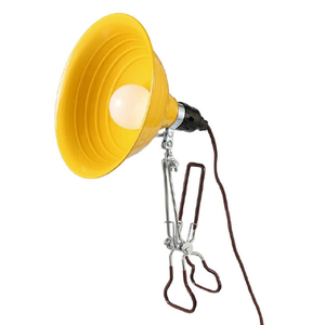 ダルトン DS-0630M/YL ALUMINUM CLIP LAMP(M) YELLOW ALUMICLIPLAMPMYELLOW-イメージ1