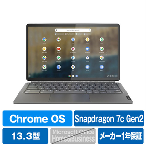 レノボ ノートパソコン IdeaPad Duet 560 Chromebook ストームグレー 82QS001XJP-イメージ1