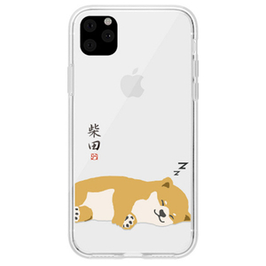 abbi FRIENDS iPhone 11 Pro用ケース しばたさん 昼寝 ABF17078I58R-イメージ1