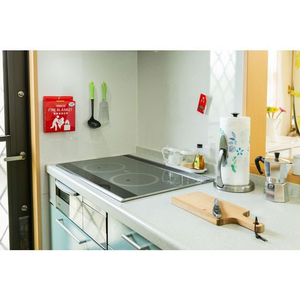 ヒラカワ ファイヤーブランケット家庭消火布 約60×60cm FC775RA-QT-232-イメージ3