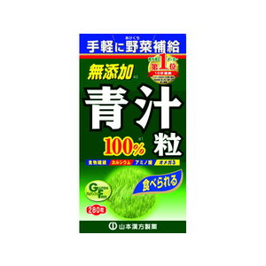 山本漢方製薬 山本漢方/大麦若葉 青汁粒100% 280粒 FC34723-イメージ2