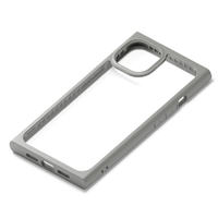 PGA iPhone 13用ガラスタフケース(スクエア) グレー PG-21KGT06GY