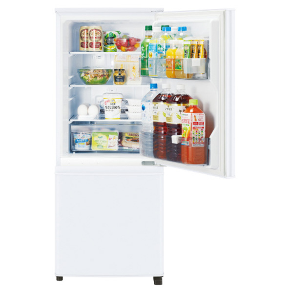 三菱 【右開き】146L 2ドア冷蔵庫 e angle select ホワイト MR-P15E3J-W 右開き 146L MR