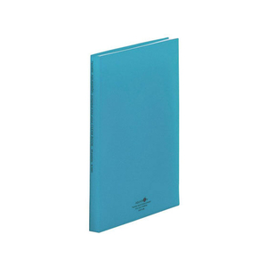リヒトラブ AQUA DROPs クリヤーブック A4タテ 40ポケット 青緑 FC32991-N5001-28-イメージ1