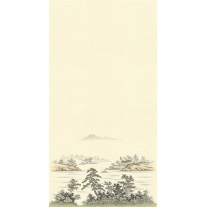 アサヒペン Exアイロン貼糸入りふすま紙 95×180cm 091 水明 FCB638G-イメージ2