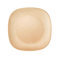 台和 メラミン食器 ウォールナ スクエアプレート 25cm WD-11-NA ナチュラル FC787LF-2337600