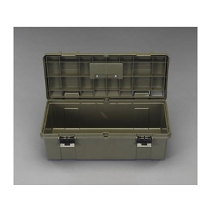 エスコ 工具箱 両開式 OD色 697×330×250mm FCZ3844-EA505K-690D-イメージ1