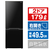 SHARP 179L 2ドア冷蔵庫 e angle select ブラック系 SJ18E3B-イメージ1