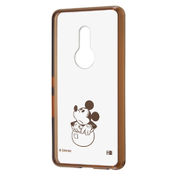 レイアウト arrows Be4 Plus用ハイブリッドケース Charaful ディズニーキャラクター ミッキーマウス RT-DARB4PUC/MKM