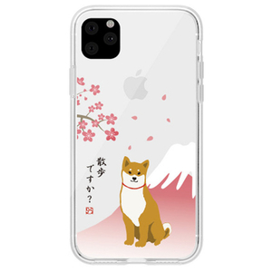 abbi FRIENDS iPhone 11 Pro用ケース しばたさん さくら ABF17079I58R-イメージ1