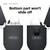 elago AirPods 3用シリコンケース ブラック EL_AP3CSSCOH_BK-イメージ3
