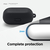 elago AirPods 3用シリコンケース ブラック EL_AP3CSSCOH_BK-イメージ4