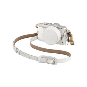 オリンパス 本革レンズジャケット ホワイト LC-60.5GL WHT-イメージ2