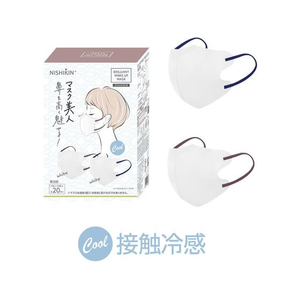 錦尚金 NISHIKIN ブリリアントメイクアップマスク COOL 2D 20枚 00 FC880YM-イメージ3