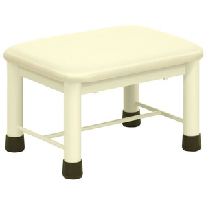 高田ベッド 足踏み台(ミニステップ)ビニルレザークリーム 25cm FCG348E-23-2769-0213-イメージ1