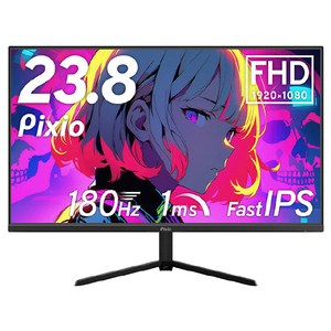 Pixio 23.8型ゲーミング液晶ディスプレイ ブラック PX248PPBK-PW Pixio 23.8型ゲーミング液晶ディスプレイ ブラック PX248PPBK-PW