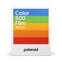 POLAROID Color 600 Film White Frame x40 Film (40枚) 6013JP