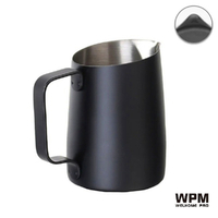 WPM ミルクピッチャー450ml(シャープスパウト) ブラック HC7107BK
