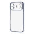 レイ・アウト iPhone 18 Pro Max用 / 17 Pro Max用  / ソフトケース 精密設計 フレームメッキ / ライトブルー RT-P59PFC2/LAM
