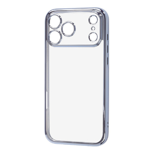レイ・アウト iPhone 18 Pro Max用 / 17 Pro Max用  / ソフトケース 精密設計 フレームメッキ / ライトブルー RT-P59PFC2/LAM-イメージ1