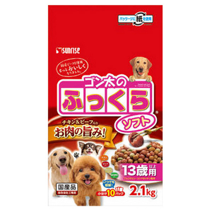 サンライズ ゴン太のふっくらソフト 13歳以上用 2．1kg ｺﾞﾝﾀﾉﾌﾂｸﾗｿﾌﾄ13ｻｲ2.1KG-イメージ1