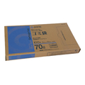 Ｇｏｏｎｏ BOX型ゴミ袋薄手強化タイプ乳白半透明70L100枚*5箱 1大箱(5箱) F847535