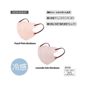 錦尚金 NISHIKIN ブリリアントメイクアップマスク COOL 2D 20枚 01 FC881YM-イメージ4