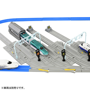 タカラトミー プラレール かっこよく車両を並べよう!車両基地レールセット ｼﾔﾘﾖｳｦﾅﾗﾍﾞﾖｳｼﾔﾘﾖｳﾚ-ﾙ-イメージ3