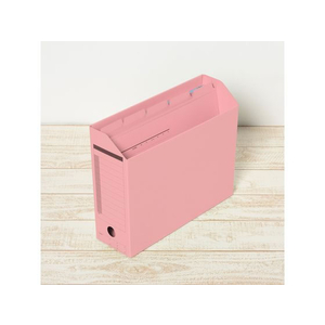 プラス 5カットフォルダー A4 ピンク 5枚(1～5山×1セット) F829164-87388-イメージ5