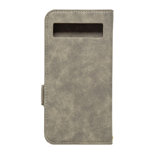 NATURAL design Google Pixel 8a用カード入れ・スタンド機能付手帳型ケース STYLE NATURAL グレー GP8A-VS01-イメージ2